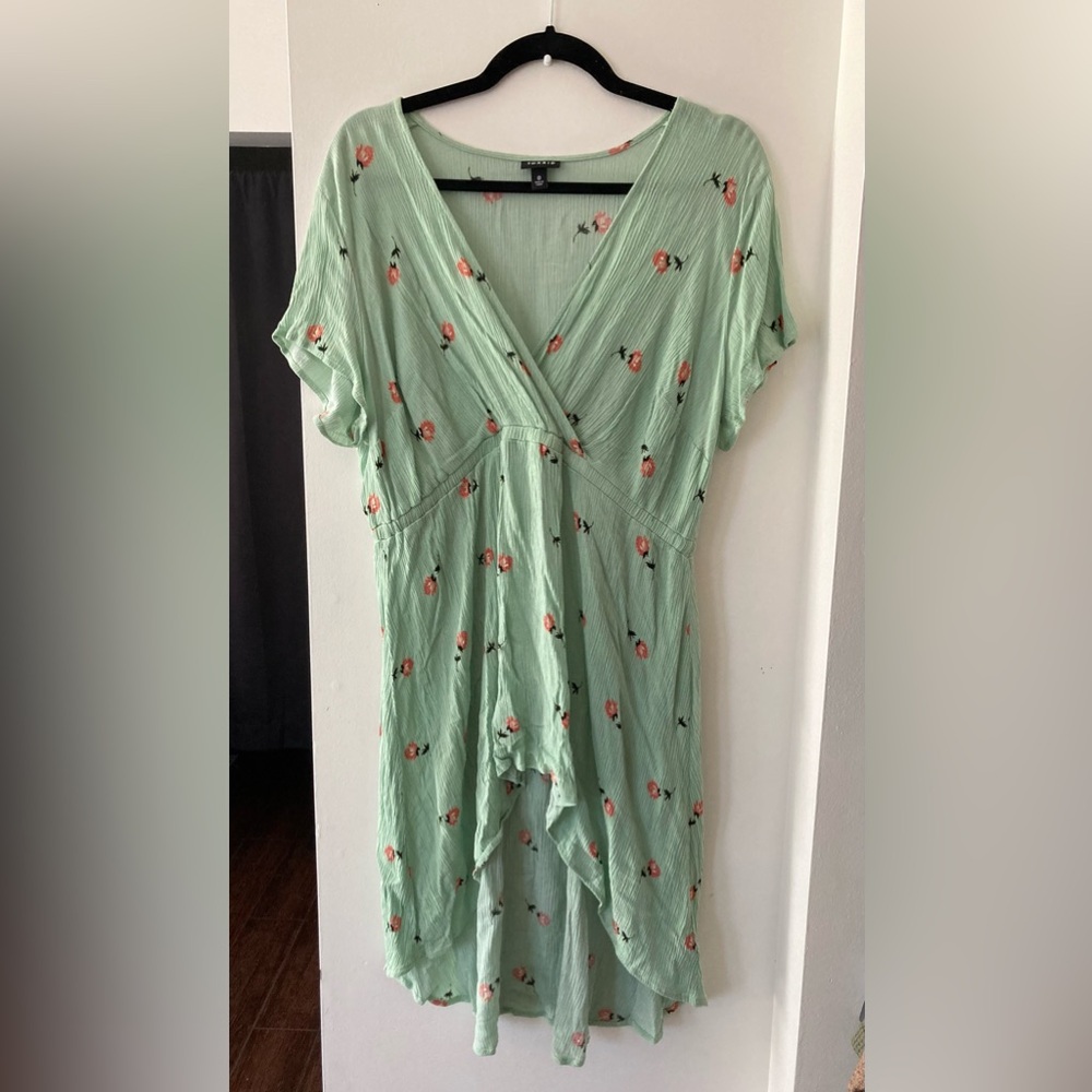 Woman’s floral shirt
